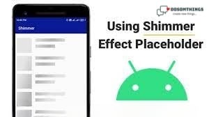 How to implement Shimmer Layout in android