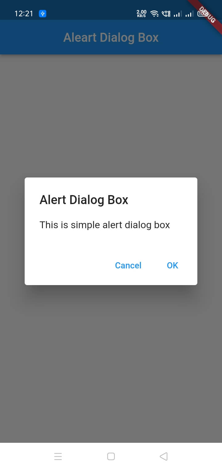 How To Implement An Alert Dialog Box In A Flutter - Do Somthings