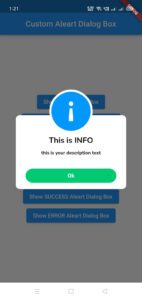 custom alert dialog box in a flutter(Dosomthings 1)