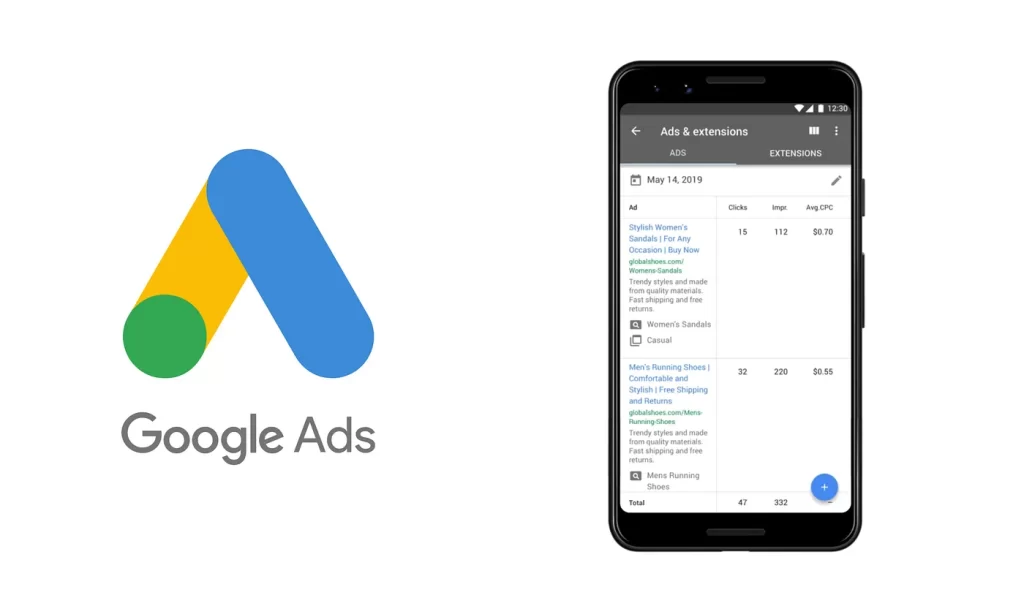 Google Ads — Developed by Google Using Flutter