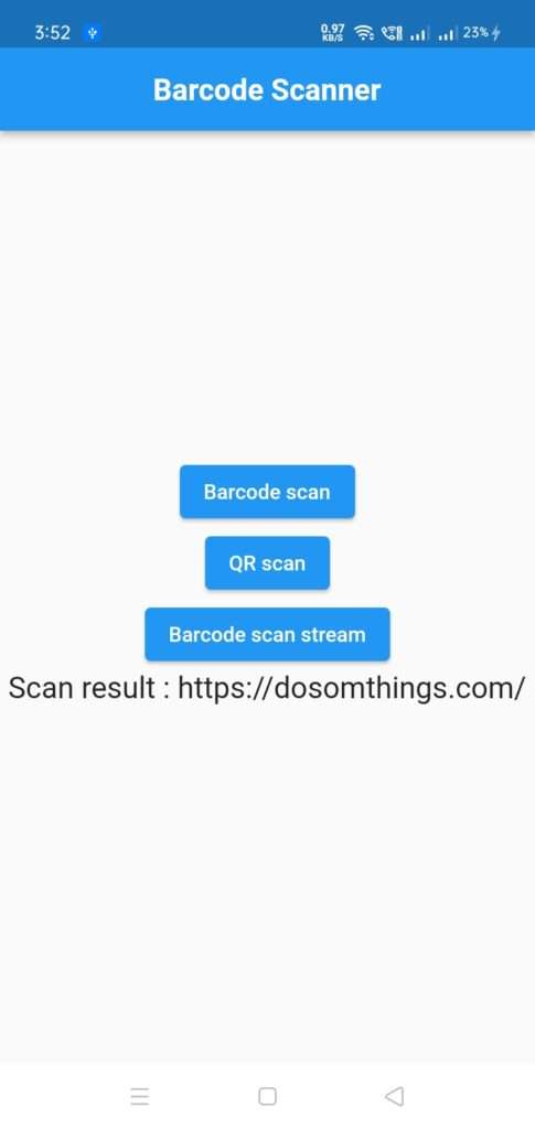 Barcode scanner / QR Code Scanner in Flutter3(dosomthings).jpg