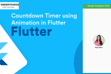 Circular Countdown Timer Package in Flutter(Dosomthings.com)