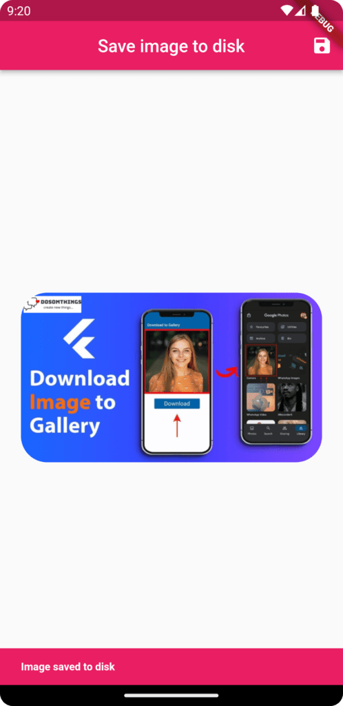 How to download and save image to file in Flutter3(Dosomthings.com)