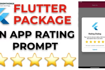 App Rating in Flutter app(Dosomthings.com)