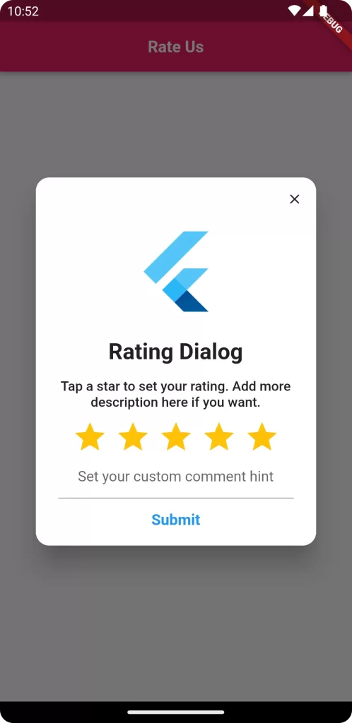 How to add App Rating in Flutter app2(Dosomthings.com)