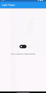 How to implement Dark Mode and Light Mode in Flutter gif(Dosomthings.com)