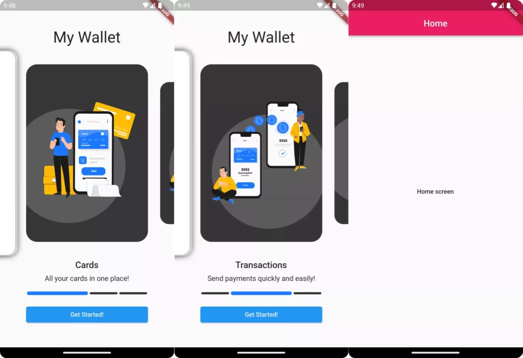 Onboarding Screen in Flutter1(Dosomthings.com)