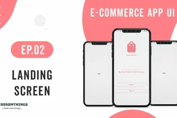 E-Commerce App UI in Flutter | EP.02 Landing Screen